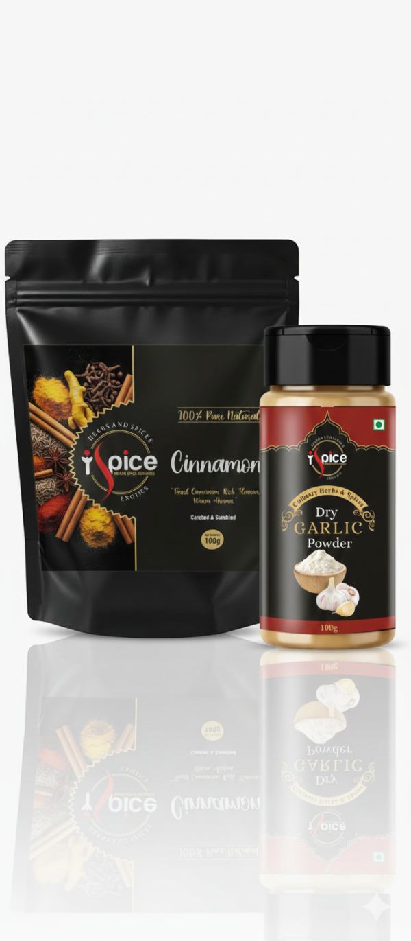 i-Spice Garlic & Cinnamon Duo